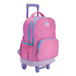 Mochila Filgo Con Carro 18 Starpak Plain Rosa